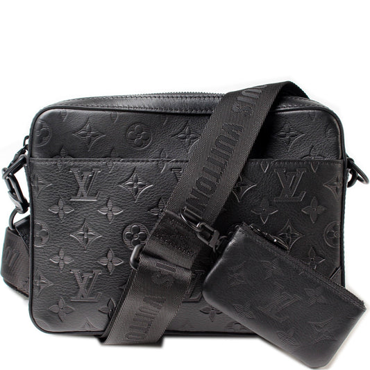 Louis Vuitton Duo Messenger Monogram Shadow Leather