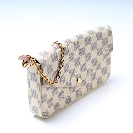 Louis Vuitton Pochette Felicie Damier Azur