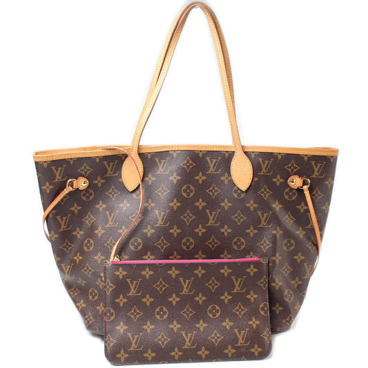 Louis Vuitton Neverfull MM Monogram with Wallet