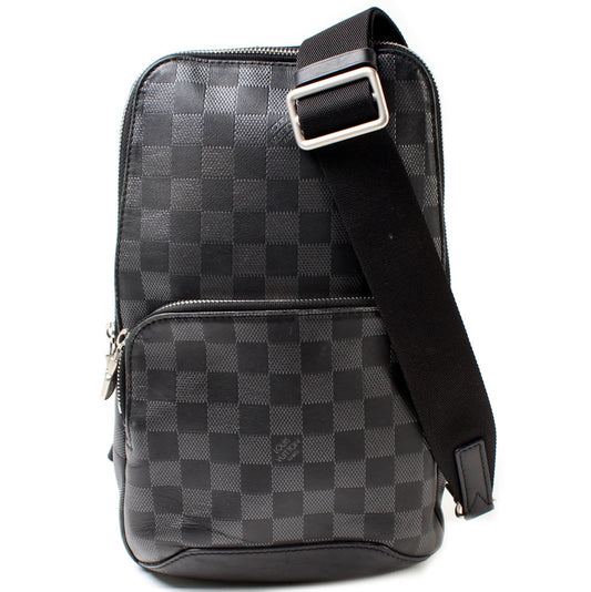 Louis Vuitton Avenue Sling Bag Damier Graphite