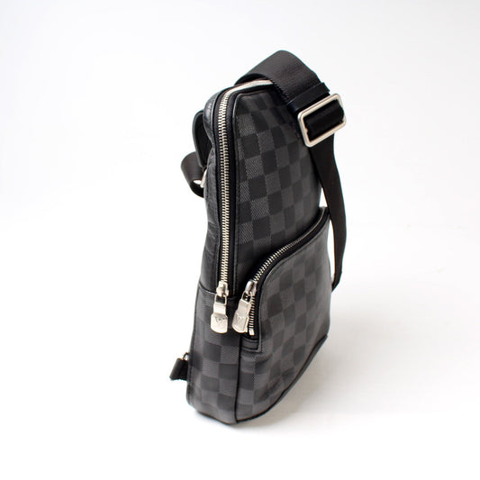 Louis Vuitton Avenue Sling Bag Damier Graphite