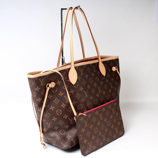 Louis Vuitton Neverfull MM With Wallet Monogram
