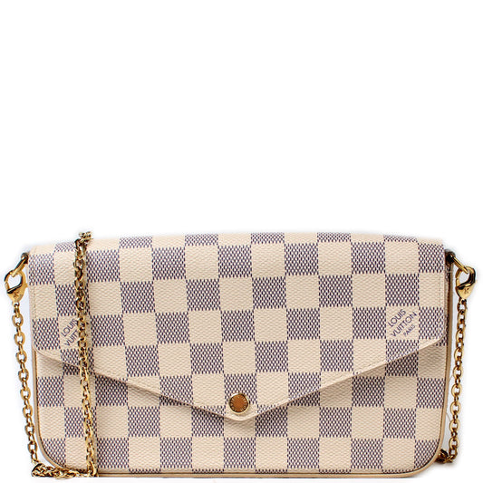 Louis Vuitton Pochette Felicie Damier Azur