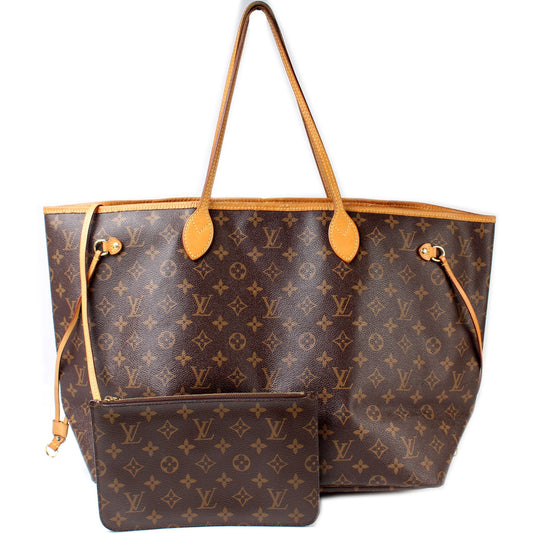 Louis Vuitton Neverfull With Wallet GM Monogram