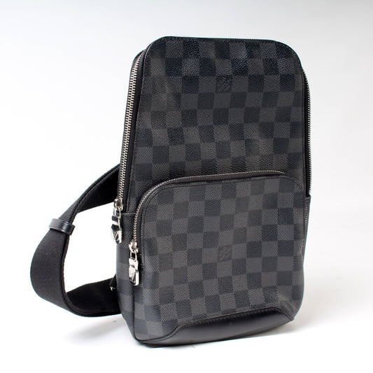 Louis Vuitton Avenue Sling Bag Damier Graphite