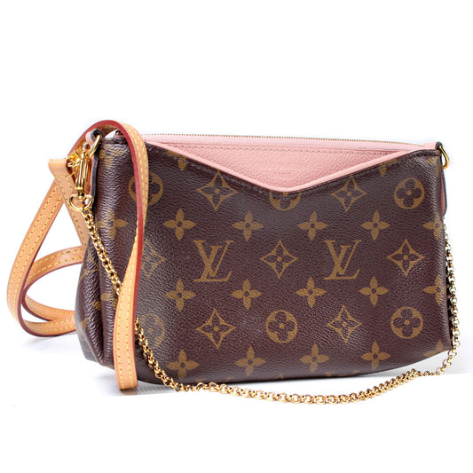 Louis Vuitton Pallas Clutch Monogram