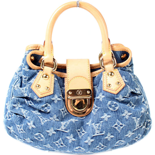 Louis Vuitton Mini Pleaty Denim