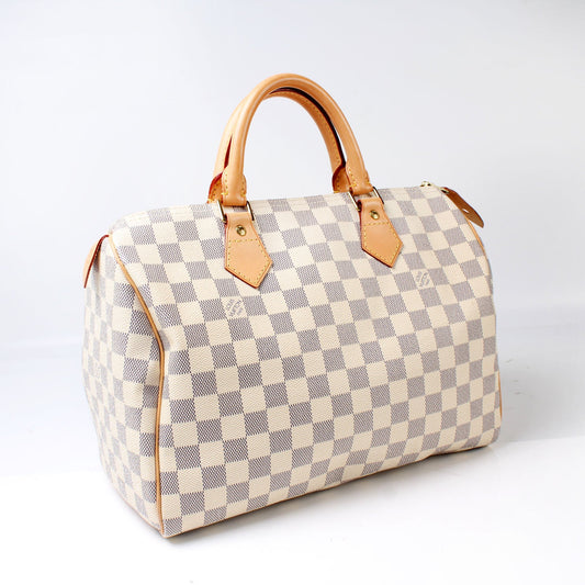 Louis Vuitton Speedy 30 Damier Azur