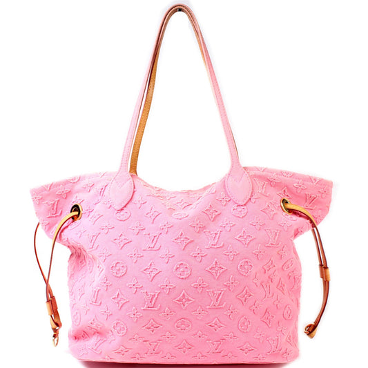 Louis Vuitton Neverfull MM Stone Denim