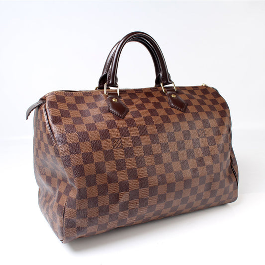 Louis Vuitton Speedy 35 Damier Ebene