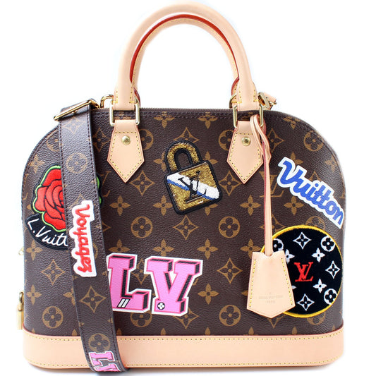 Louis Vuitton Alma PM Monogram Patches
