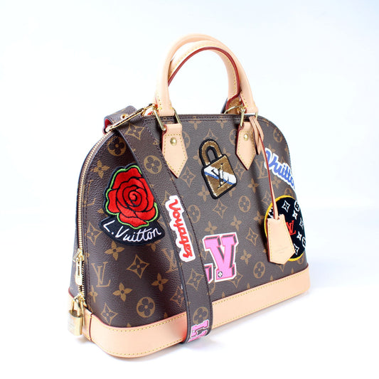 Louis Vuitton Alma PM Monogram Patches