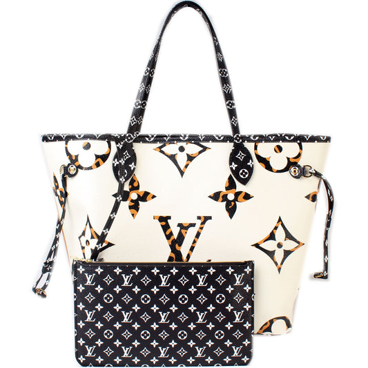 Louis Vuitton Neverfull MM Giant Monogram Jungle