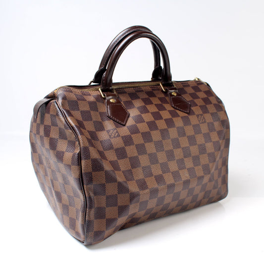 Louis Vuitton Speedy 30 Damier Ebene