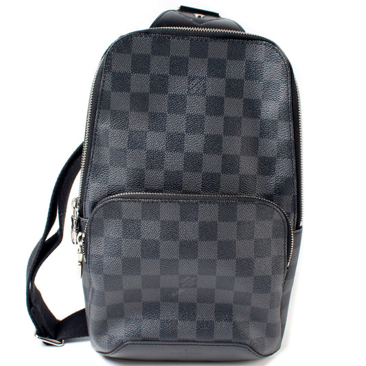 Louis Vuitton Avenue Sling Bag Damier Graphite