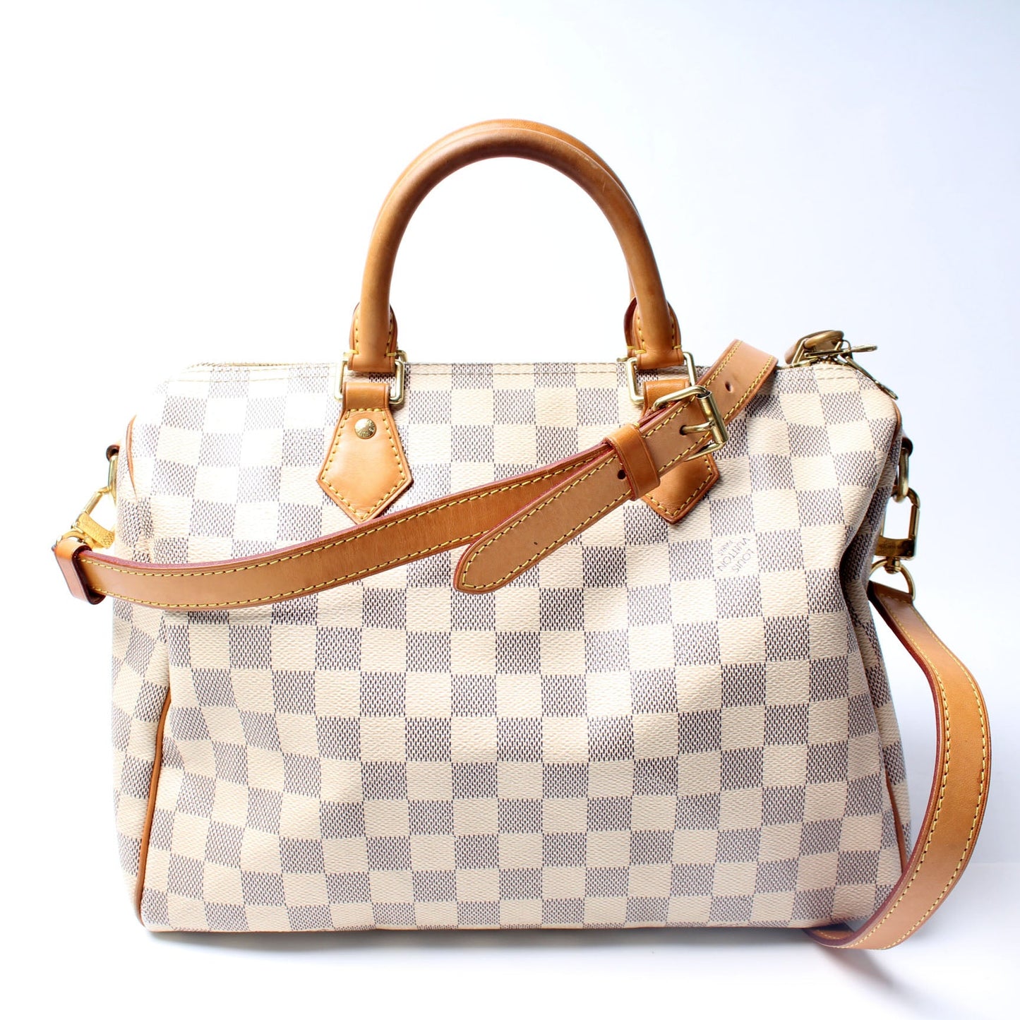 Louis Vuitton Speedy 30 Bandouliere Damier Azur