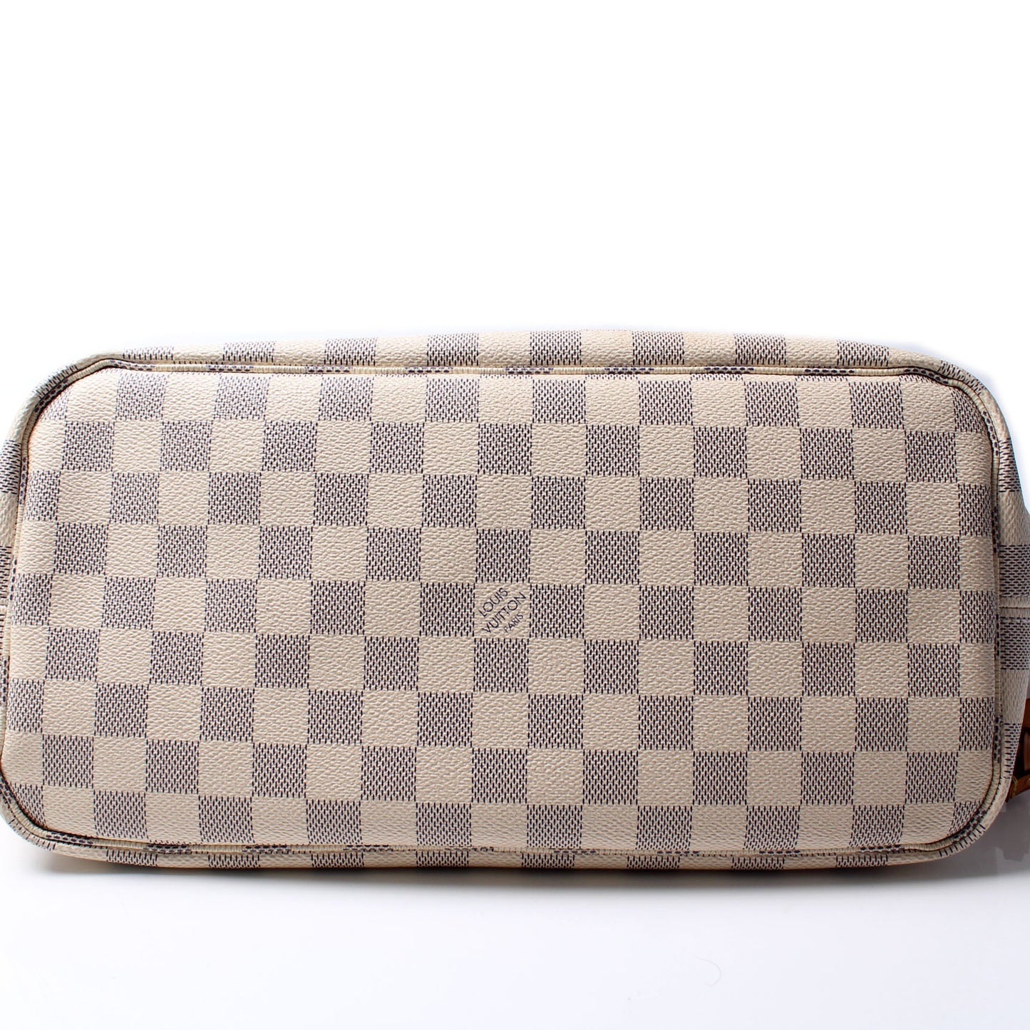 Louis Vuitton Neverfull MM W/Wallet Damier Azur