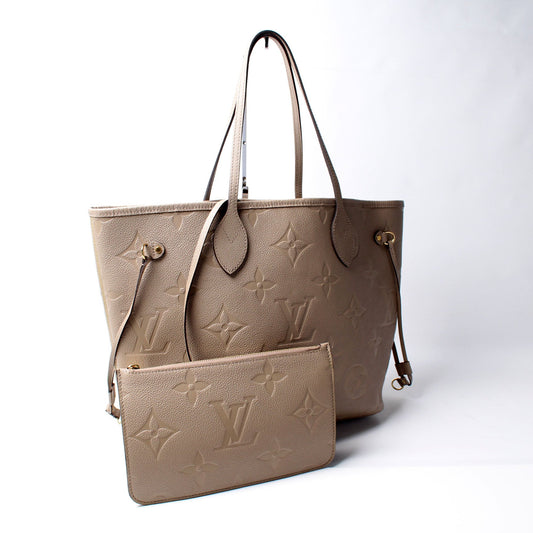 Louis Vuitton Neverfull MM W/Wallet Giant Empreinte