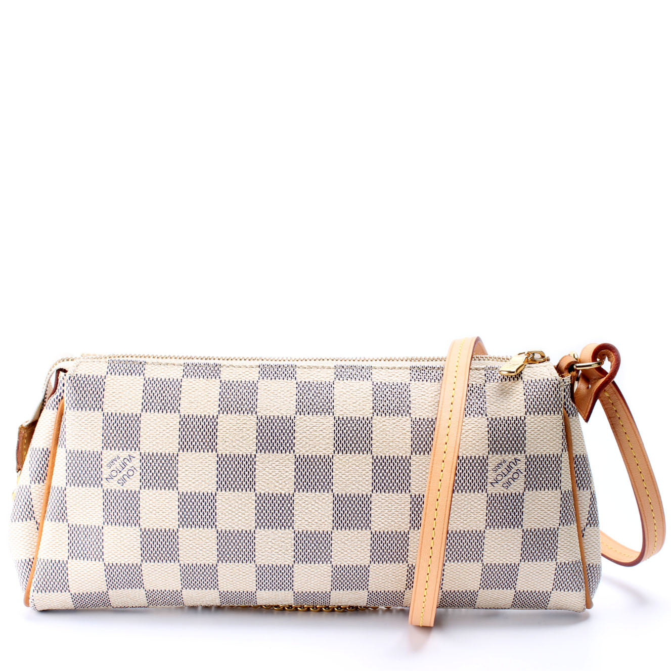 Louis Vuitton Eva Clutch Damier Azur