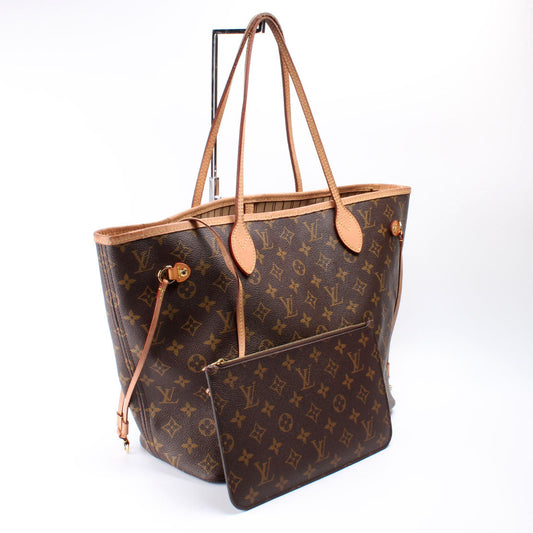 Louis Vuitton Neverfull MM W/ Wallet Monogram