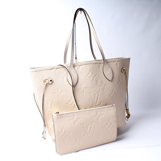Louis Vuitton Neverfull MM W/Wallet Empreinte