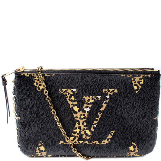 Louis Vuitton Double Zip Pochette Giant Jungle