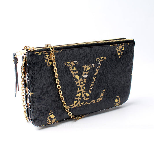 Louis Vuitton Double Zip Pochette Giant Jungle