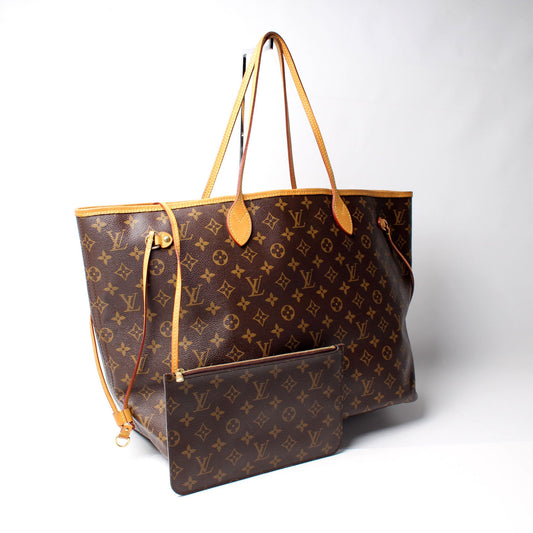 Louis Vuitton Neverfull GM W/ Wallet Monogram