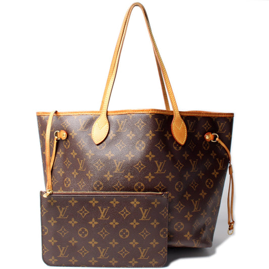 Louis Vuitton Neverfull MM W/ Wallet Monogram