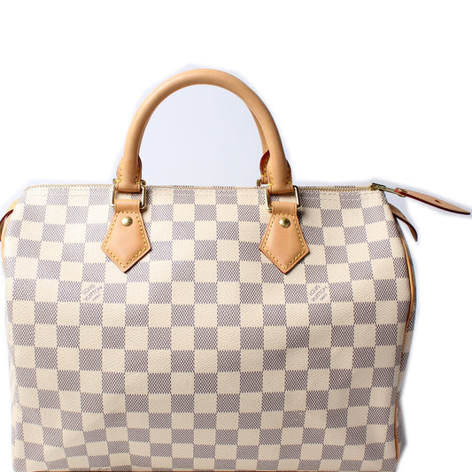 Louis Vuitton Speedy 30 Damier Azur