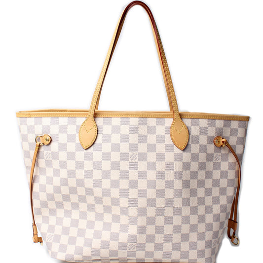 Louis Vuitton Neverfull MM Damier Azur