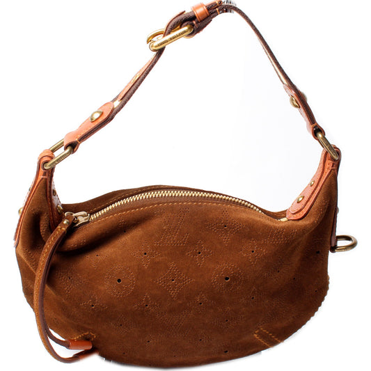 Louis Vuitton Onatah Mini Hobo Suede Mahina
