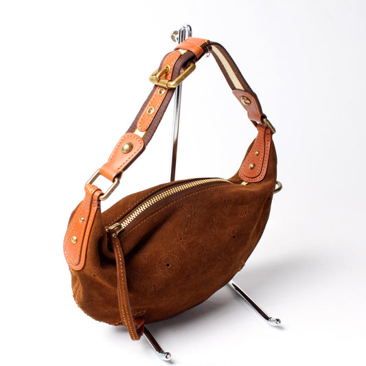 Louis Vuitton Onatah Mini Hobo Suede Mahina