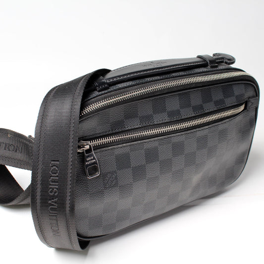 Louis Vuitton Ambler Bum Bag Damier Graphite