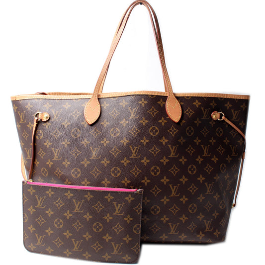Louis Vuitton Neverfull GM W/ Wallet Monogram