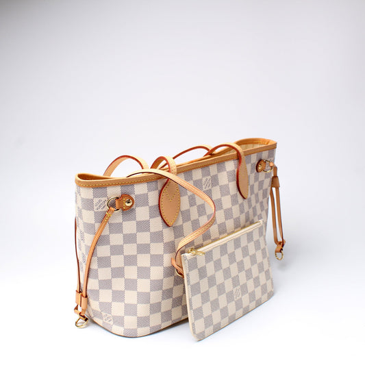 Louis Vuitton Neverfull W/Wallet PM Azur
