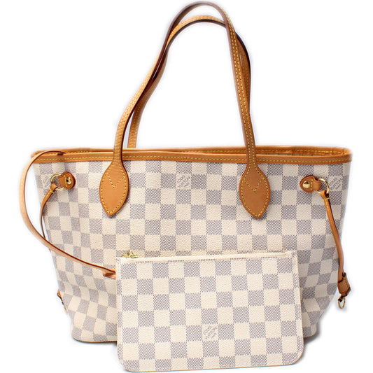 Louis Vuitton Neverfull W/Wallet PM Azur