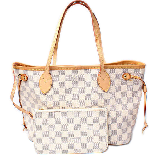 Louis Vuitton Neverfull W/Wallet PM Azur