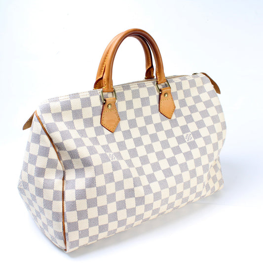 Louis Vuitton Speedy 35 Damier Azur