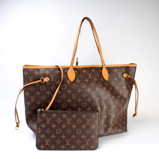 Louis Vuitton Neverfull With Wallet GM Monogram