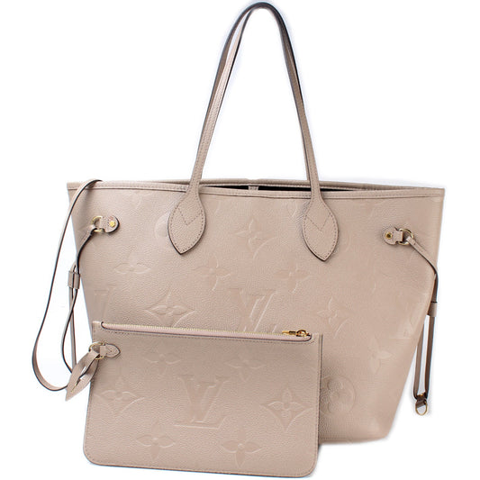 Louis Vuitton Neverfull MM W/Wallet Empreinte