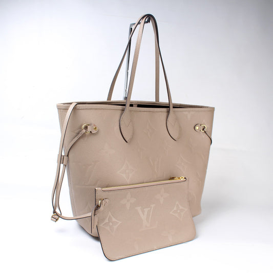 Louis Vuitton Neverfull MM W/Wallet Empreinte