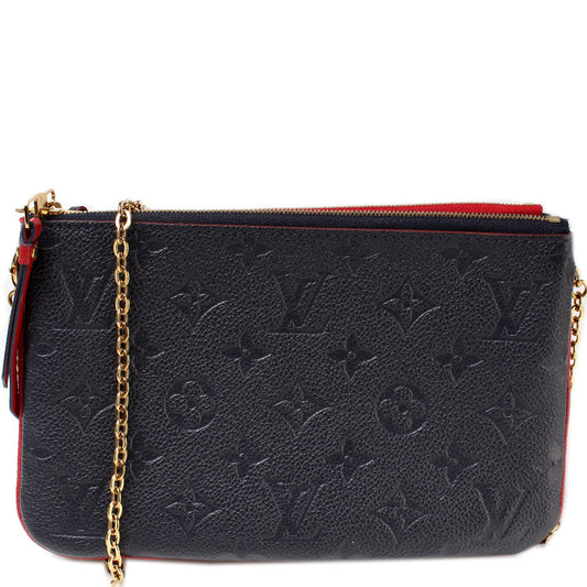 Louis Vuitton Double Zip Pochette Empreinte