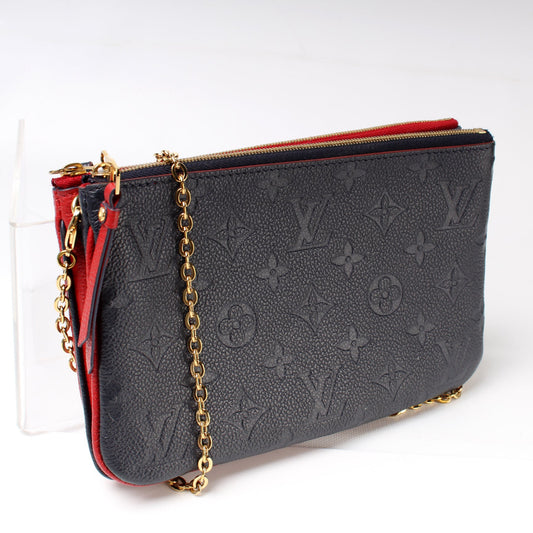 Louis Vuitton Double Zip Pochette Empreinte