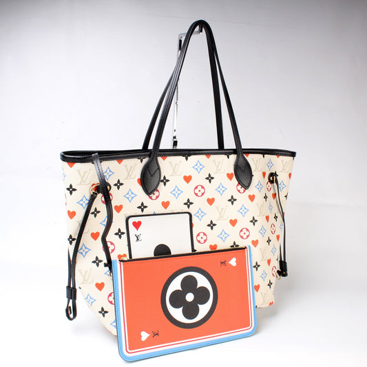 Louis Vuitton Neverfull MM With Wallet Game On