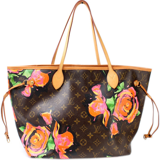Louis Vuitton Neverfull MM Roses Monogram