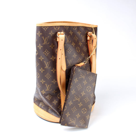 Louis Vuitton Bucket GM Monogram w/Pouch