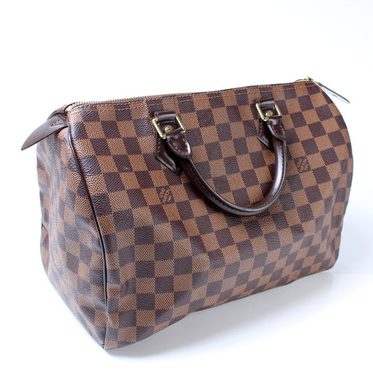 Louis Vuitton Speedy 30 Damier Ebene