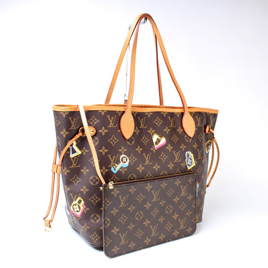Louis Vuitton Neverfull MM Lovelock w/Wallet