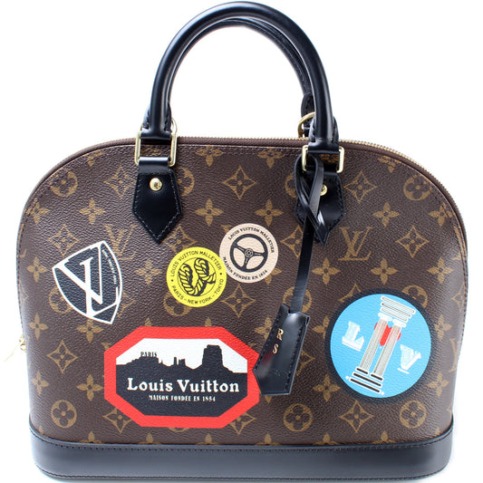 Louis Vuitton Alma PM Monogram World Tour